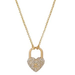 🆕 BAUBLEBAR • Sugarfix Gold Heart Love Lock Necklace Valentine’s Day